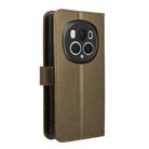 For Honor Magic6 Pro Diamond Texture Leather Phone Case(Brown) - 3