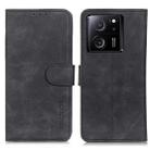 For Xiaomi 13T 5G / Redmi K60 Ultra 5G KHAZNEH Retro Texture Flip Leather Phone Case(Black) - 1