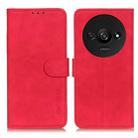 For Xiaomi Redmi A3 KHAZNEH Retro Texture Flip Leather Phone Case(Red) - 1