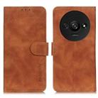 For Xiaomi Redmi A3 KHAZNEH Retro Texture Flip Leather Phone Case(Brown) - 1