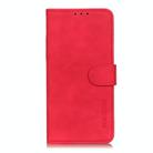 For Xiaomi Poco F6 / Redmi Turbo 3 KHAZNEH Retro Texture Flip Leather Phone Case(Red) - 2