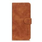 For Xiaomi Poco F6 Pro KHAZNEH Retro Texture Flip Leather Phone Case(Brown) - 2