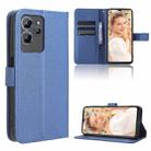 For Oukitel C32 Diamond Texture Leather Phone Case(Blue) - 1