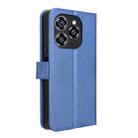 For Oukitel C50 Diamond Texture Leather Phone Case(Blue) - 3