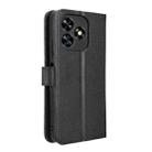 For Oukitel C51 Diamond Texture Leather Phone Case(Black) - 3