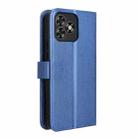 For Oukitel C53 Diamond Texture Leather Phone Case(Blue) - 3