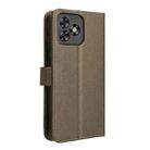 For Oukitel C53 Diamond Texture Leather Phone Case(Brown) - 3