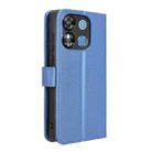 For Oukitel C57S Diamond Texture Leather Phone Case(Blue) - 3