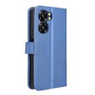 For Oukitel C58 / C58 Pro Diamond Texture Leather Phone Case(Blue) - 3