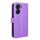 For Oukitel C58 / C58 Pro Diamond Texture Leather Phone Case(Purple) - 3