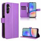 For Samsung Galaxy A05s 4G Diamond Texture Leather Phone Case(Purple) - 1