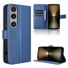 For Sony Xperia 1 VI 2024 Diamond Texture Leather Phone Case(Blue) - 1