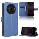 For Sharp Aquos R8 Pro / Leica Leitz Phone 3 Diamond Texture Leather Phone Case(Blue) - 1