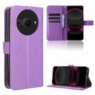 For Sharp Aquos R8 Pro / Leica Leitz Phone 3 Diamond Texture Leather Phone Case(Purple) - 1