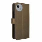 For Sharp Aquos wish4 Diamond Texture Leather Phone Case(Brown) - 3