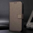 For Sharp Aquos R9 Pro Diamond Texture Leather Phone Case(Brown) - 2