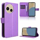 For Sharp Aquos Sense9 Diamond Texture Leather Phone Case(Purple) - 1