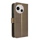 For Sharp Aquos R10 Diamond Texture Leather Phone Case(Brown) - 3