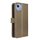 For Sharp Aquos wish5 Diamond Texture Leather Phone Case(Brown) - 3