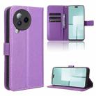 For Xiaomi Civi 3 5G Diamond Texture Leather Phone Case(Purple) - 1