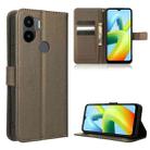 For Xiaomi Redmi A2+ / A1+ Diamond Texture Leather Phone Case(Brown) - 1