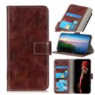 For Xiaomi Poco F5 Pro/Redmi K60/K60 Pro Retro Crazy Horse Texture Leather Phone Case(Brown) - 1