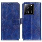 For Xiaomi 13T 5G / Redmi K60 Ultra 5G Retro Crazy Horse Texture Leather Phone Case(Blue) - 1