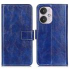 For Xiaomi Redmi 13C Retro Crazy Horse Texture Leather Phone Case(Blue) - 1