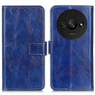 For Xiaomi Redmi A3 Retro Crazy Horse Texture Leather Phone Case(Blue) - 1