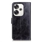 For Xiaomi Poco F6 / Redmi Turbo 3 Retro Crazy Horse Texture Leather Phone Case(Black) - 3