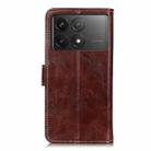 For Xiaomi Redmi K70 5G / K70 Pro 5G Retro Crazy Horse Texture Leather Phone Case(Brown) - 3