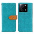 For Xiaomi 13T 5G / Redmi K60 Ultra 5G European Floral Embossed Leather Phone Case(Blue) - 1