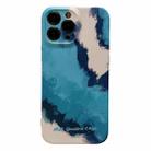 For iPhone 14 Pro Pattern IMD Matte TPU Phone Case(Winter Snow) - 1