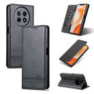 For Huawei Enjoy 60X AZNS Magnetic Calf Texture Flip Leather Phone Case(Black) - 1