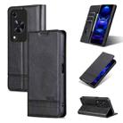 For Huawei Enjoy 70 AZNS Magnetic Calf Texture Flip Leather Phone Case(Black) - 1