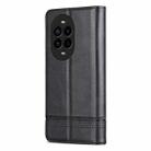 For Huawei nova 13 Pro AZNS Magnetic Calf Texture Flip Leather Phone Case(Black) - 3