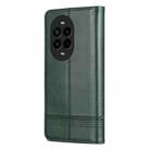 For Huawei nova 13 Pro AZNS Magnetic Calf Texture Flip Leather Phone Case(Dark Green) - 3