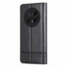 For Huawei Mate 70 Pro / 70 Pro+ AZNS Magnetic Calf Texture Flip Leather Phone Case(Black) - 3