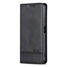 For Huawei Enjoy 80 AZNS Magnetic Calf Texture Flip Leather Phone Case(Black) - 2