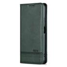 For Huawei Enjoy 80 AZNS Magnetic Calf Texture Flip Leather Phone Case(Dark Green) - 2