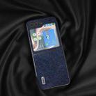 For Samsung Galaxy Z Flip5 ABEEL Retro Litchi Texture PU Phone Case(Blue) - 3