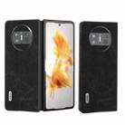 For Huawei Mate X3 ABEEL Dream Litchi Texture PU Phone Case(Black) - 1