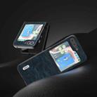 For Samsung Galaxy Z Flip5 ABEEL Dream Litchi Texture PU Phone Case(Blue) - 2