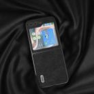 For Samsung Galaxy Z Flip5 ABEEL Dream Litchi Texture PU Phone Case(Black) - 3