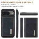 For Google Pixel 9 / 9 Pro DG.MING M1 Series 3-Fold Multi Card Wallet + Magnetic Phone Case(Black) - 2