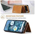 For Google Pixel 9 Pro XL DG.MING M1 Series 3-Fold Multi Card Wallet + Magnetic Phone Case(Brown) - 3