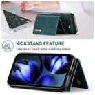 For Google Pixel 9a DG.MING M1 Series 3-Fold Multi Card Wallet + Magnetic Phone Case(Green) - 3