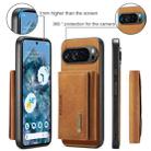 For Google Pixel 9 Pro XL DG.MING M2 Series 3-Fold Multi Card Bag + Magnetic Phone Case(Brown) - 2