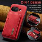 For Google Pixel 9a DG.MING M2 Series 3-Fold Multi Card Bag + Magnetic Phone Case(Red) - 2
