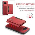 For Google Pixel 9a DG.MING M2 Series 3-Fold Multi Card Bag + Magnetic Phone Case(Red) - 3